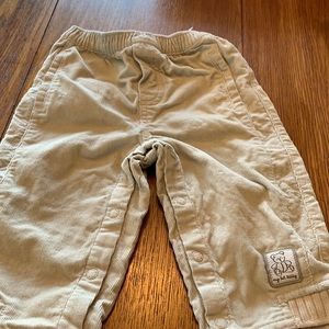 Carter’s size 12 months tan corduroy pants